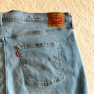 LEVI STRUSS DISTRESSED JEANS HIGH WAIST MOM JEANS